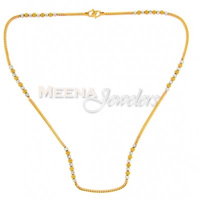 22 Carat Fancy Gold Chains ( 22Kt Gold Fancy Chains )