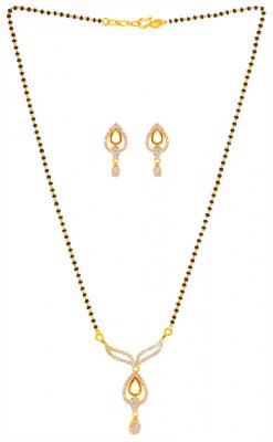 22k Gold  Mangalsutra Set ( Gold Mangalsutra Sets )