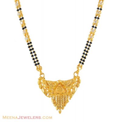 22Kt Gold Long Mangalsutra ( MangalSutras )