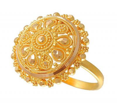 Designer Ladies Gold Ring  ( Ladies Gold Ring )