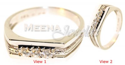 18 Ct White Gold Diamond Ring ( Diamond Rings )