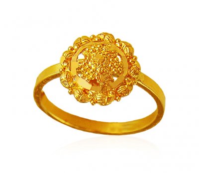 22K Gold Baby Ring ( 22Kt Baby Rings )