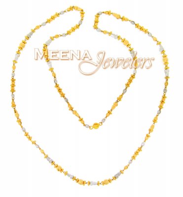 22Kt Gold Fancy Long Chain ( 22Kt Long Chains (Ladies) )