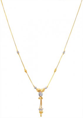 22K Gold Ladies Dokia Chain  ( 22Kt Gold Fancy Chains )