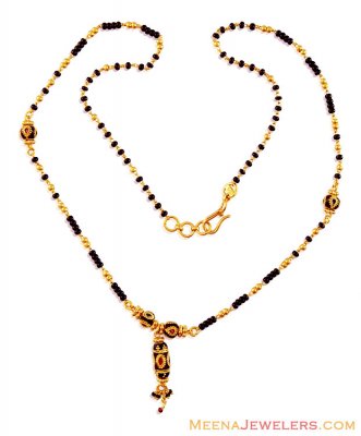 22k Designer Meenakari Mangalsutra ( MangalSutras )