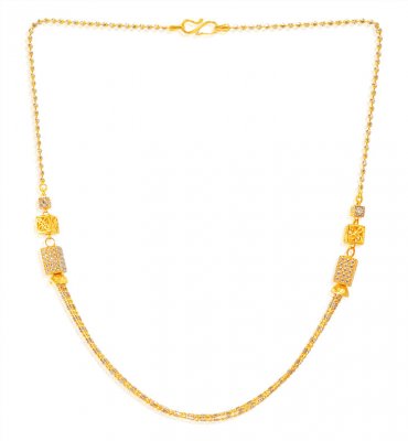 22kt Gold Chain for Ladies ( 22Kt Gold Fancy Chains )