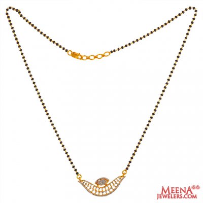 22K Gold Fancy Mangalsutra Chain ( MangalSutras )