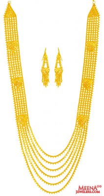 22kt Gold Chandra Haar  ( 22 Kt Gold Sets )