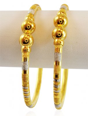 22k Indian 2 Tone Pipe (Pair) Kadas ( Kadas )