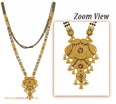 22k Meenakari Mangalsutra (27 Inch) ( MangalSutras )