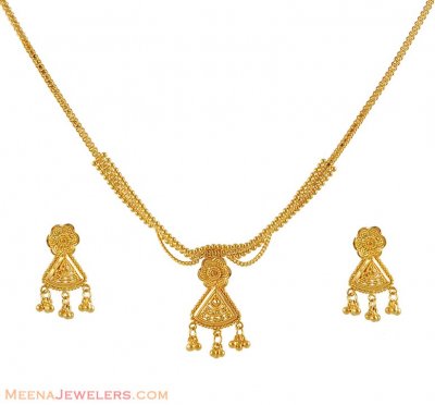 Filigree necklace set ( Light Sets )