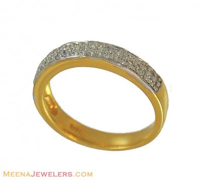 22K Gold Signity Band ( Ladies Signity Rings )