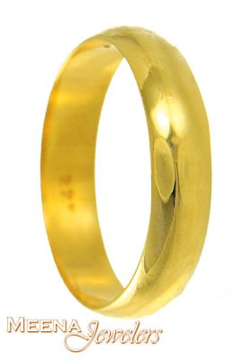 22K Plain Wedding Band ( Wedding Bands )