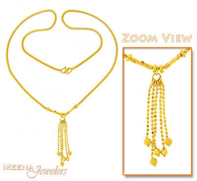 22Kt Gold Dokya Chains ( 22Kt Gold Fancy Chains )