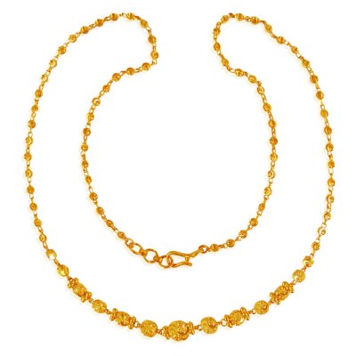 22Kt Gold balls Chain ( 22Kt Gold Fancy Chains )