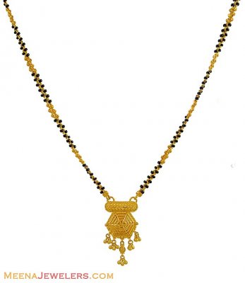 22K Gold Fancy Mangalsutra(18 Inch) ( MangalSutras )