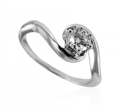 18kt Gold Diamond Ladies Ring  ( Diamond Rings )