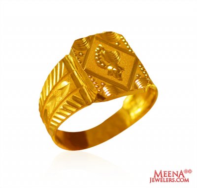 22K Gold Ring ( Mens Gold Ring )