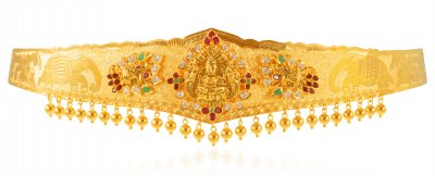 22Kt Gold Designer Vaddanam ( Gold Waist Belt )