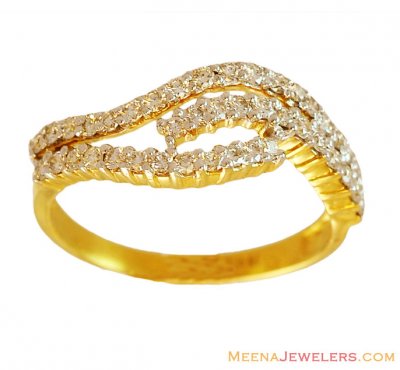Simple Design Ladies Diamond Ring ( Diamond Rings )