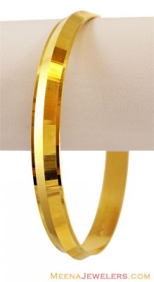 Gold Mens Lazer Kada ( Mens Gold Kada )