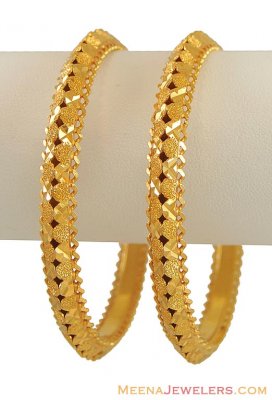 22K Fancy Bangles ( Gold Bangles )