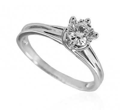 18kt White Gold Diamond Ring  ( Diamond Rings )