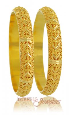 22Kt Gold Bangles ( Gold Bangles )