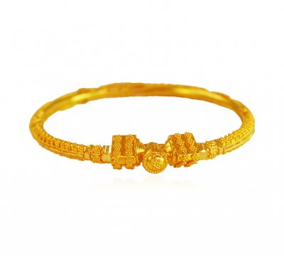 22 Karat Gold Kids Kada (2 Pcs) ( Baby Bangles )