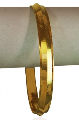 22 Kt Yellow Gold Mens Kada ( Mens Gold Kada )