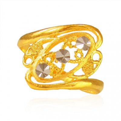 22 Kt Gold Ladies Ring  ( Ladies Gold Ring )