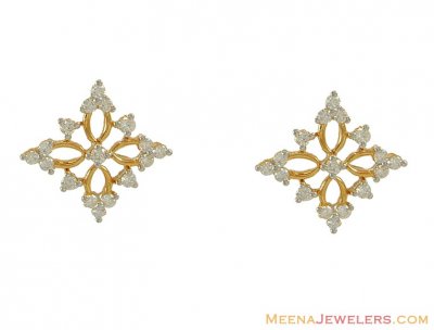 Genuine Diamond Earrings ( Diamond Earrings )