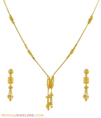 22K Designer Yellow Gold Set ( Light Sets )