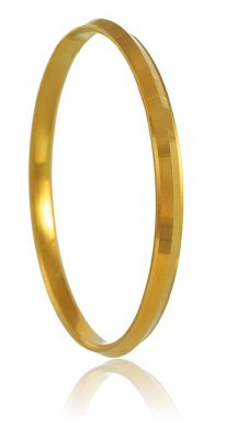 Gold Punjabi Kada ( Mens Gold Kada )