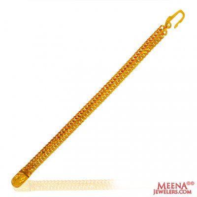 22kt Gold Mens Bracelet ( Men`s Bracelets )