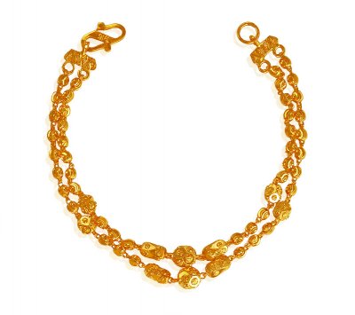 Ladies Gold Layered Bracelet ( Ladies Bracelets )