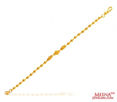 22Kt Gold Bracelet for Girls ( Ladies Bracelets )