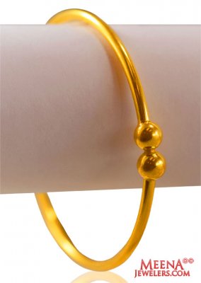 22karat Gold Kada (1PC) ( Gold Bangles )