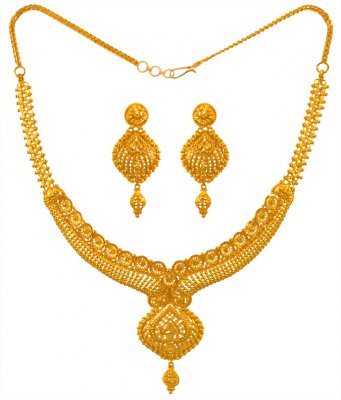 22KT Yellow Gold Set ( 22 Kt Gold Sets )