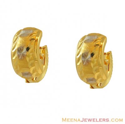 22k Fancy Clip On Earrings ( Clip On Earrings )