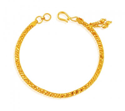 Kids Filigree Bracelet (22k Gold) ( 22Kt Baby Bracelets )