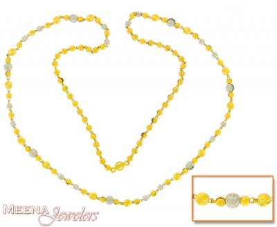 Gold Long Chain ( 24 Inch) ( 22Kt Long Chains (Ladies) )