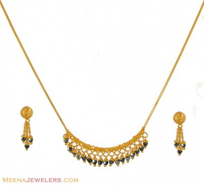 22k Small Necklace set ( Light Sets )