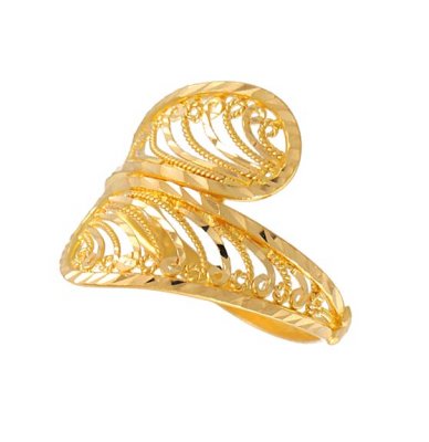 Gold Fancy Ring ( Ladies Gold Ring )