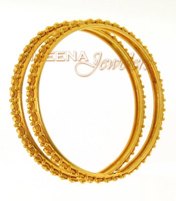 22Kt Gold Bangles ( Gold Bangles )