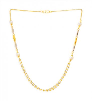 22kt Gold Fancy Chain for Girls ( 22Kt Gold Fancy Chains )