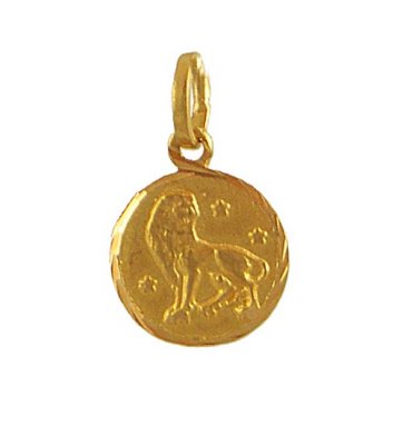 22Kt Gold Leo Pendant - AsZp4172 - 22Kt Gold Leo Pendant, fifth ...