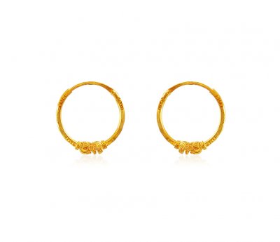 Hoops Earrings 22K ( Hoop Earrings )