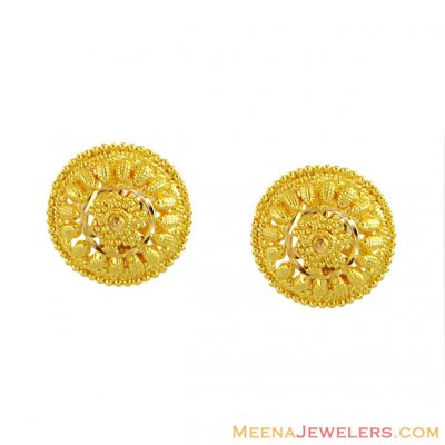 22K Filigree Gold Tops ( 22 Kt Gold Tops )