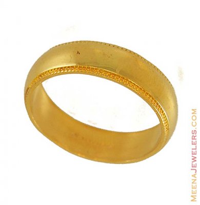 22K Yellow Gold Wedding Band ( Wedding Bands )